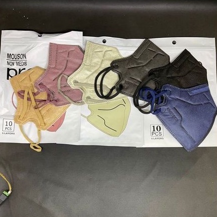 MASKER MOUSON KN95 PRO/ISI 10PCS/ 5PLY