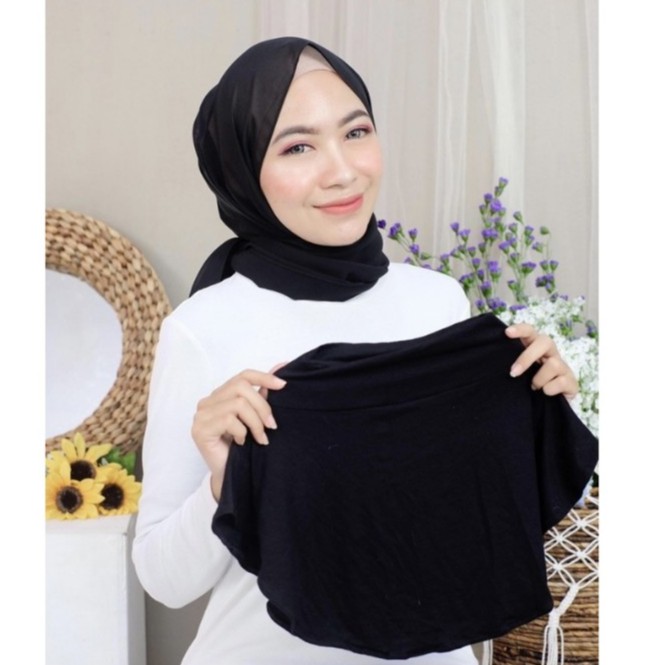 Manset Leher Daleman Hijab