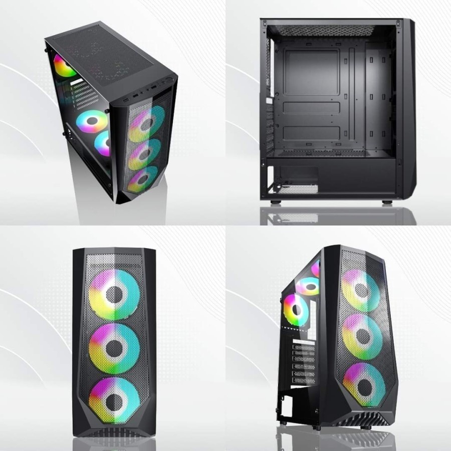 CASE INFINITY SPYDER V2 (INCLUDE 3 FAN RAINBOW DASH) II ARF