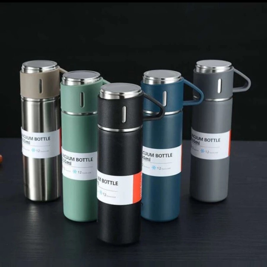 Termos Sultan Set Vacum Flask Thermos Set Bonus gelas