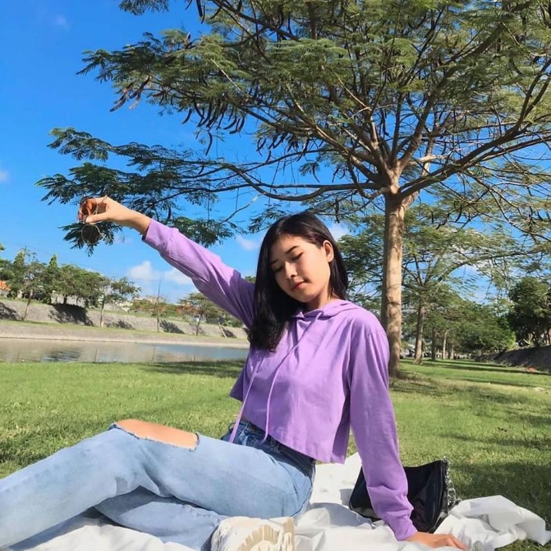 Prisca Crop Top Hoodie - hoodie polos premium
