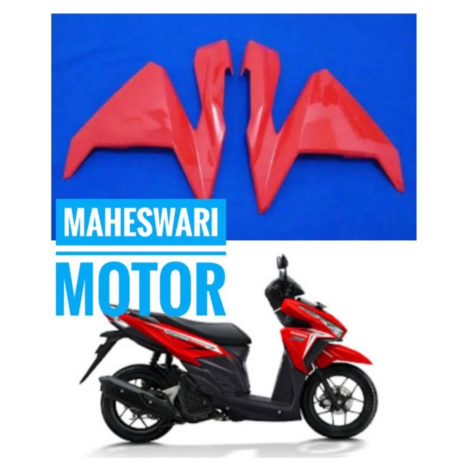Cover Sayap samping Vario 125 150 2015-2017 Vario Led Old Merah.