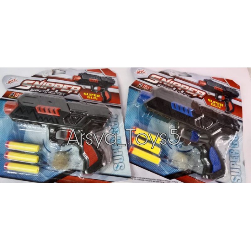 Mainan Anak  pistol Sniper super Gun 2in1