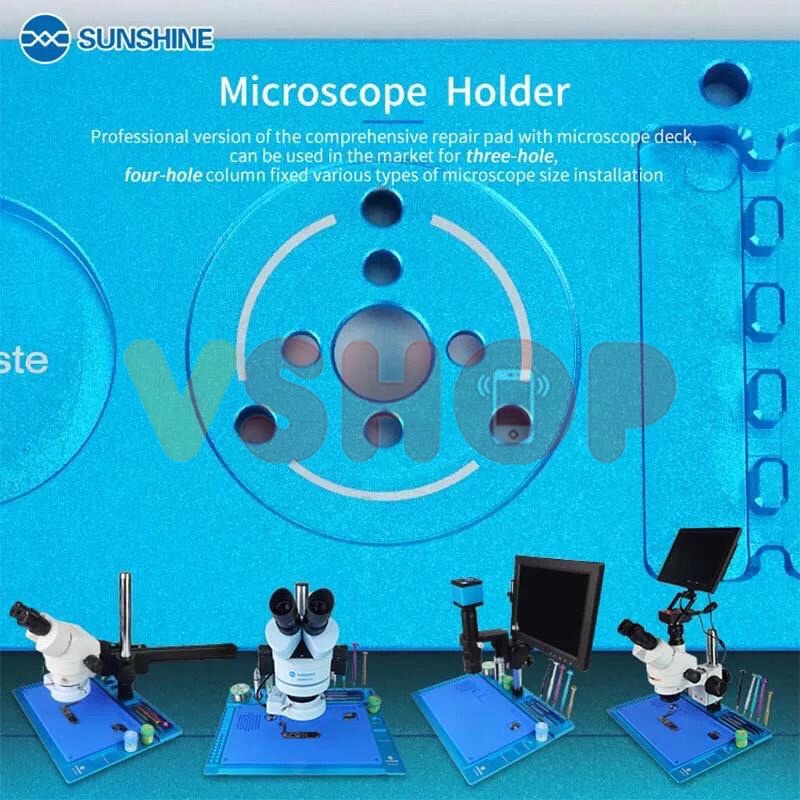 SERVICE PAD ALUMINIUM ALLOY SUNSHINE SS-004N FOR MICROSCOPE