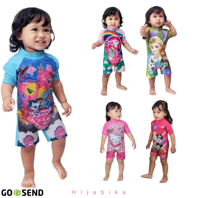  Baju  renang  bayi  perempuan size 6 18 bulan Shopee  Indonesia