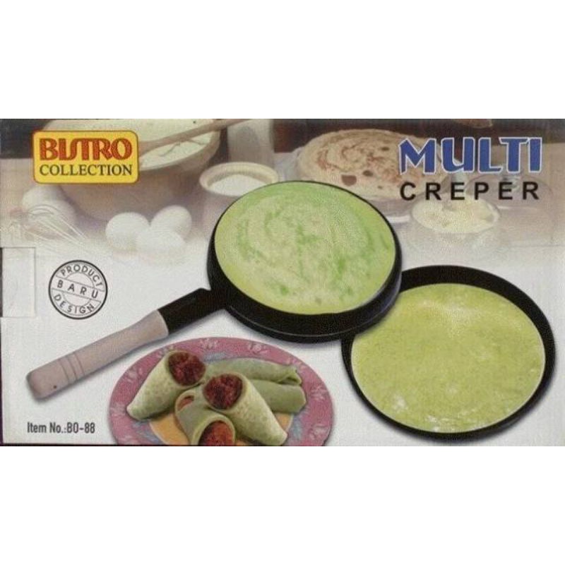 teflon Bistro Multi Creper kulit lumpia risol