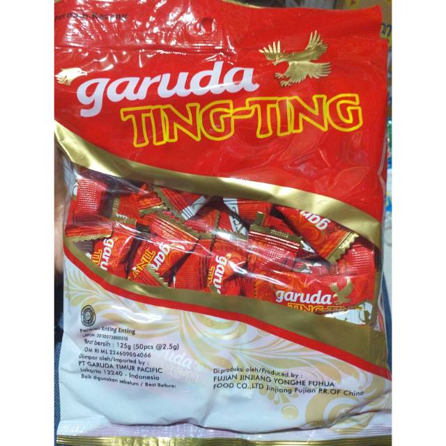 

PERMEN TING TING 50PCS 125gr