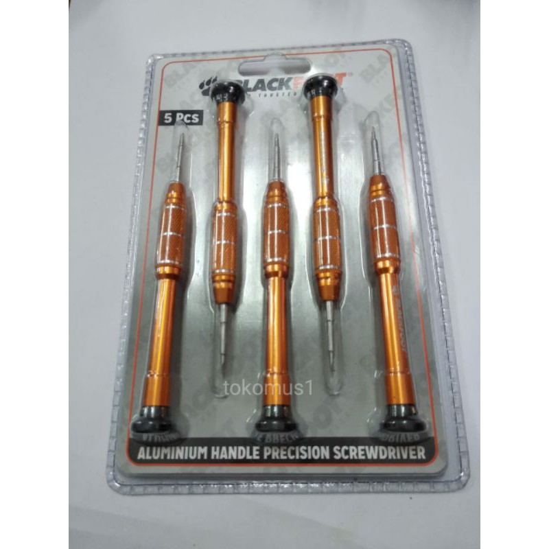 OBENG SET 5 PCS BLACKFOOT