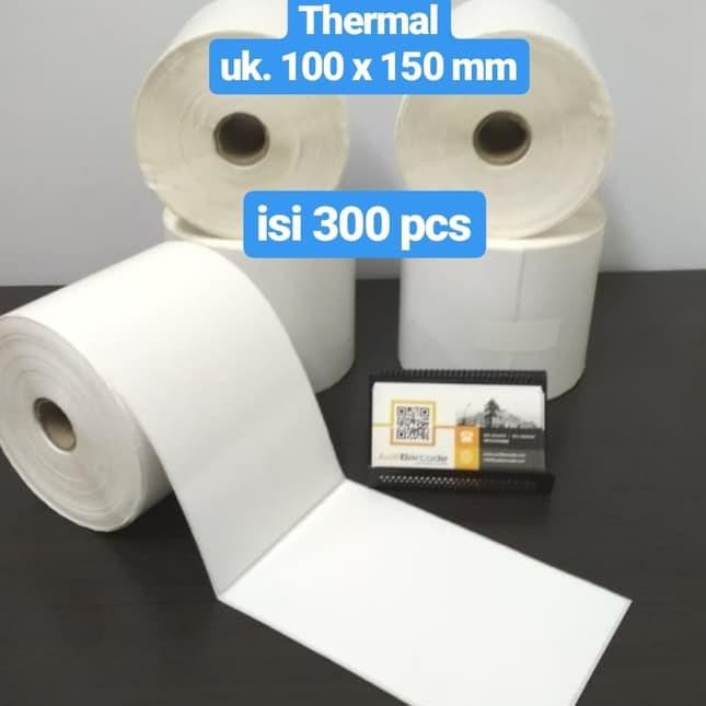 

Produk viralꐕ Label Sticker Barcode Thermal 100x150mm - 100x150 - 100 x 150 mm (isi 300pcs) X46U01 t