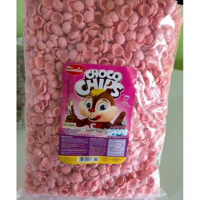 

simba chocochips stroberi 1kg
