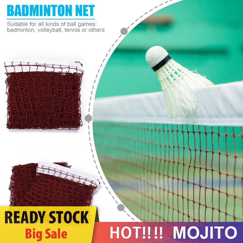 Jaring Badminton / Voli / Tenis Standar Portable Ukuran 6.1x0.75m
