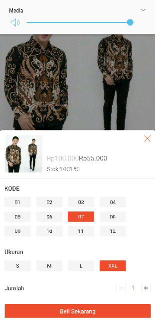 Belanja Kemeja Batik Pria Ppbtk07 Modern Lengan Panjang Casual Modis Trendy Masa Kini M L Xl