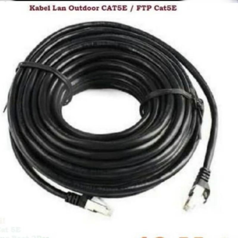 Kabel LAN Outdoor FTP/STP CAT5E panjang 100mtr