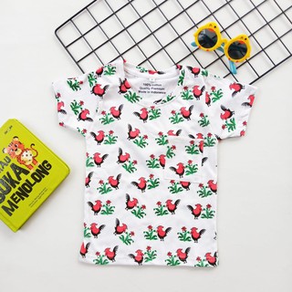  KAOS ANAK FULL PRINT  TERMURAH KAOS  FULL  PRINT  MOTIF AYAM 