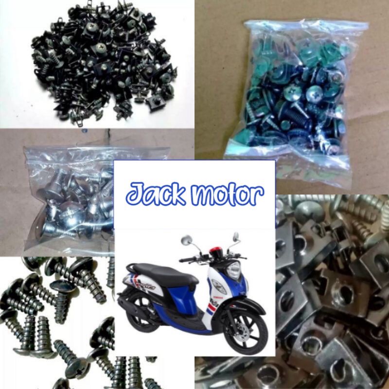 FULSET BAUT BODI YAMAHA FINO