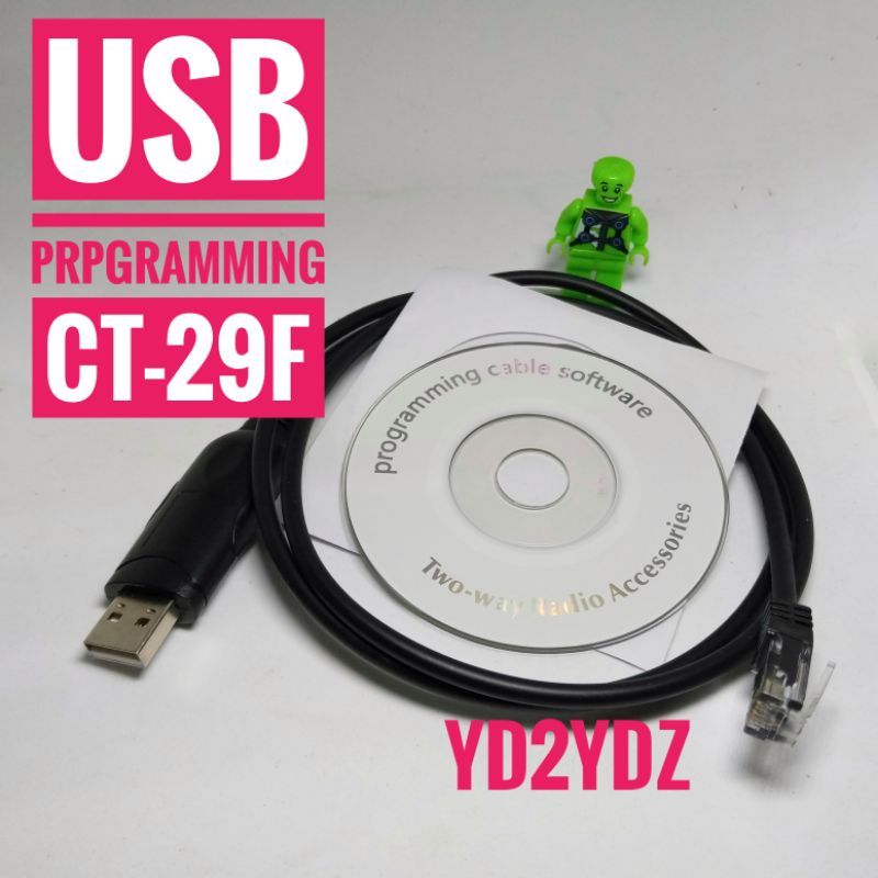 programming cable radio yaesu ct29f kabel usb program data ct-29f ft1900 ft2900 ft2800 ct29 ft-2900 6pin