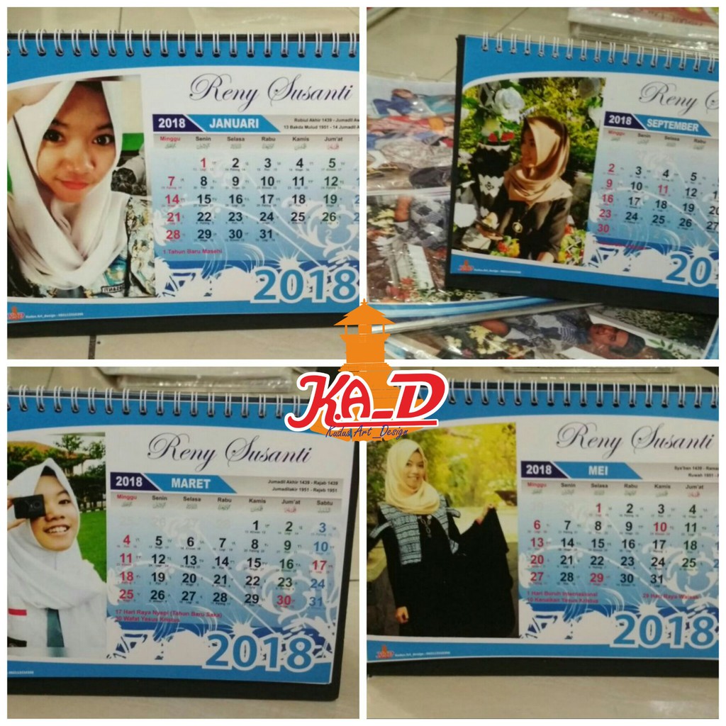 Kalender Gambar new 2018