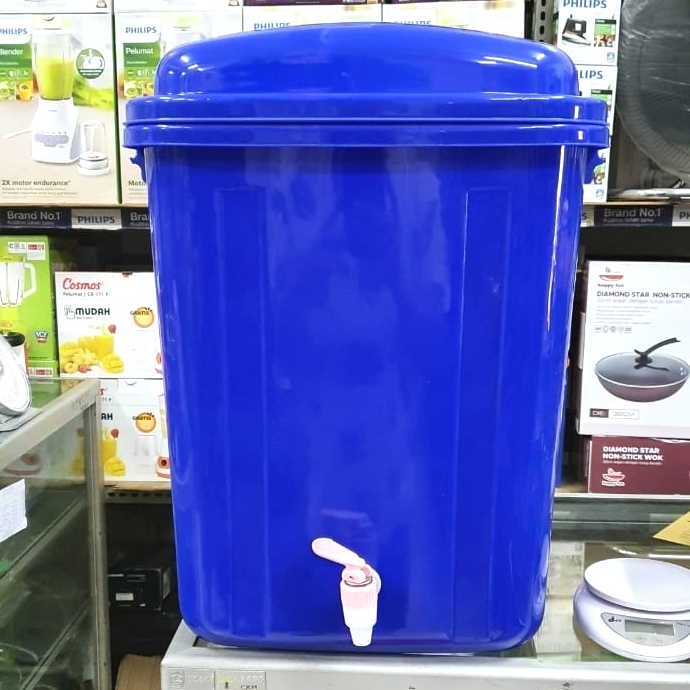 Tong Kran Air Tempat Cuci Tangan Portable 42 Liter Warna