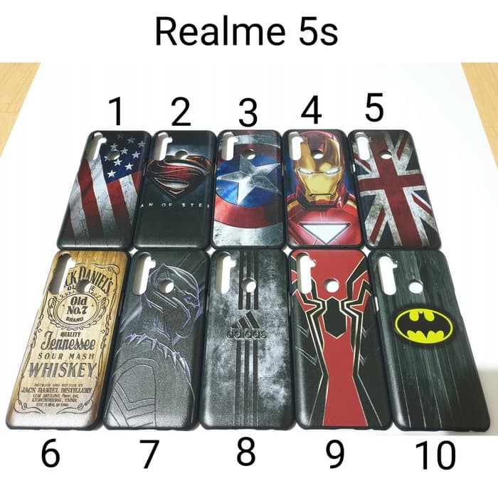 Hardcase Realme 5s back hard case Casing Hardcase Realme 5s Mancase