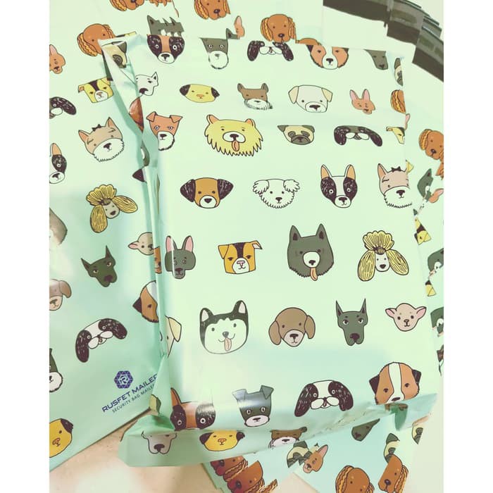 

Murah AMPLOP PLASTIK POLYMAILER DOGGY FRIENDS (Uk 25 cm x 33cm) Keren