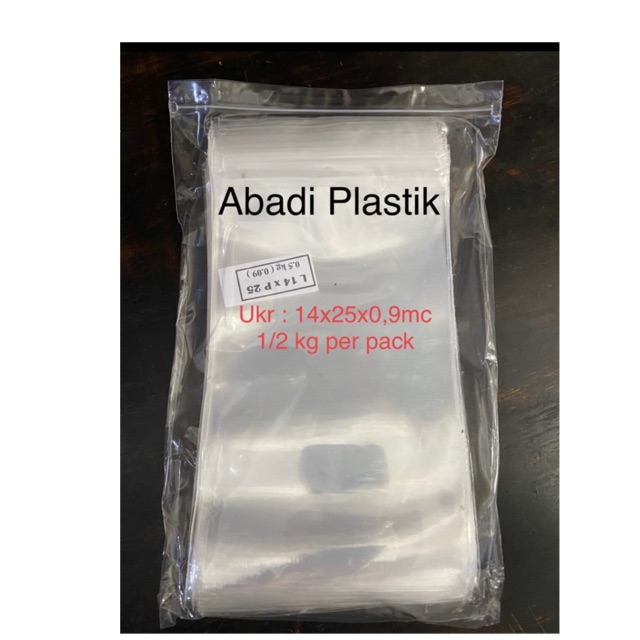 KLIP PP TEBAL 14x25 - TEBAL 0,9mc