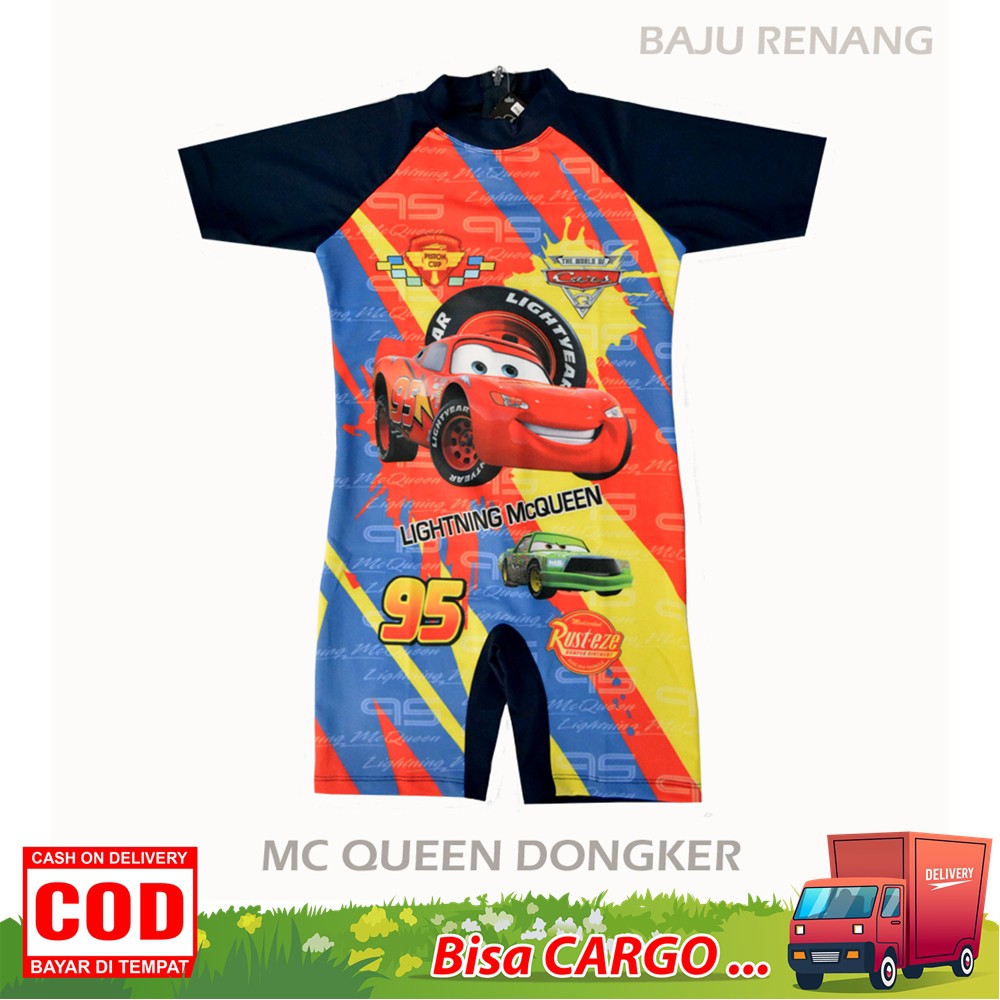 Baju Renang SD Laki laki Motif, Baju Renang Anak SD, Baju Renang Model Diving Usia 5-8th