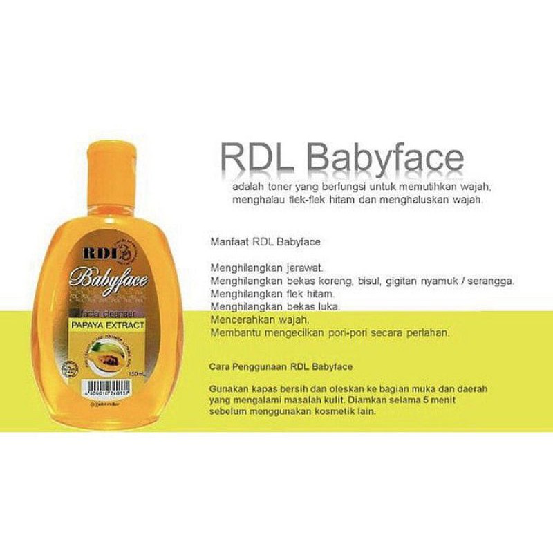 "Toner Papaya RDL Ori"