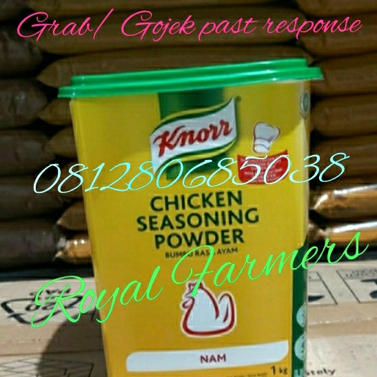 

READY - KNORR. CHICKEN SEASONING POWDER NAM / BUMBU KNORR RASA AYAM - 1 KG