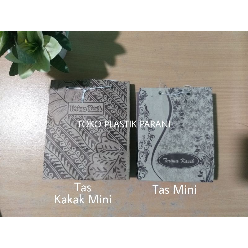 

[Min 10pcs] Tas Kertas/Tas Snack Kertas/Tas Kertas Kecil/Paper Bag Kecil (ukuran MINI)