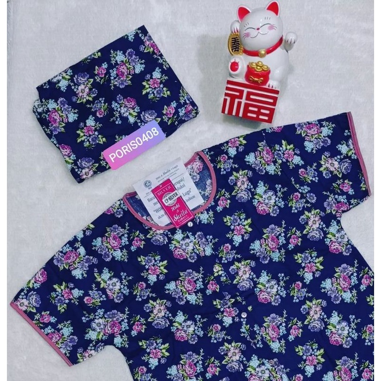 Baju Tidur Hoki &amp; Sheila CP Silver katun wanita (valentine 1)