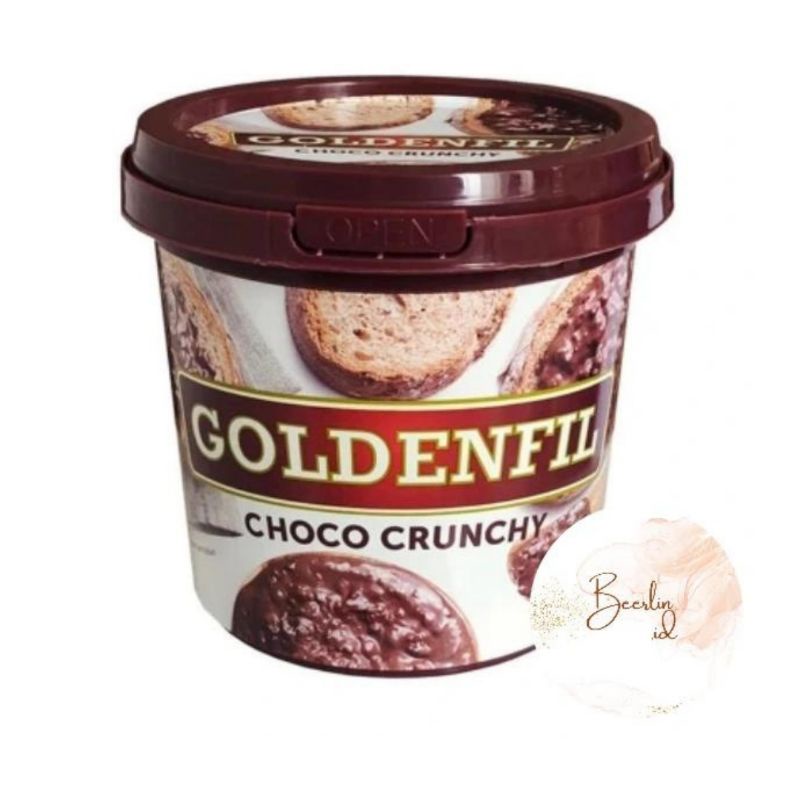 

Goldenfil Choco Crunchy Maltine 1 Kg /Selai Olesan Cokelat Krispi Malt