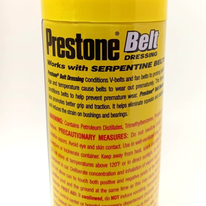 Jual Belt Dressing Prestone (250 ml) Shopee Indonesia