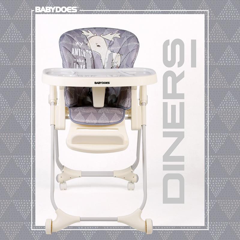 kursi makan bayi baby chair High Chair BabyDoes CH-012BP Diners