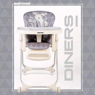  kursi  makan  bayi  baby chair High Chair BabyDoes  CH 012BP 