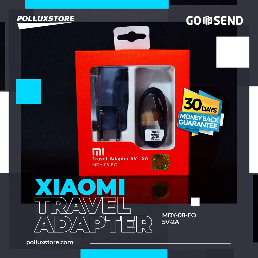 CHARGER XIAOMI ORIGINAL 100% FAST CHARGING - MICRO USB kabel xiaomi kabel data xiaomi charger redmi 