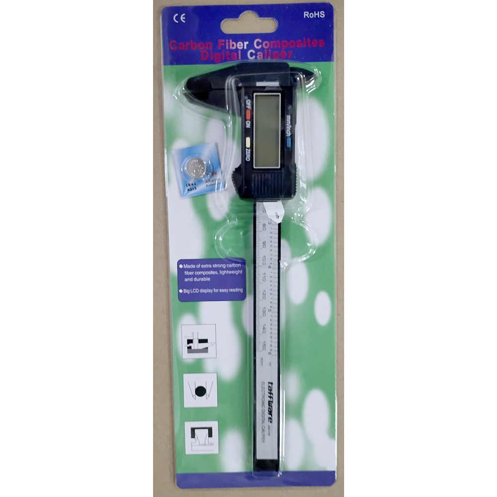 Taffware Jangka Sorong Digital Vernier Caliper with LCD Screen - JIGO-150