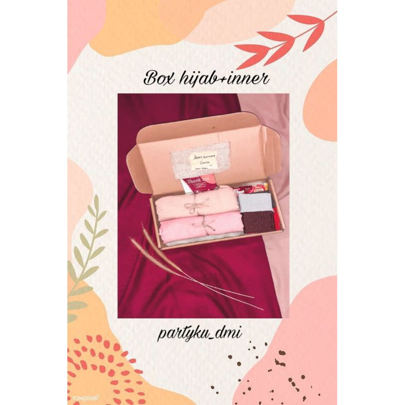 

Box hijab//kado ulang tahun