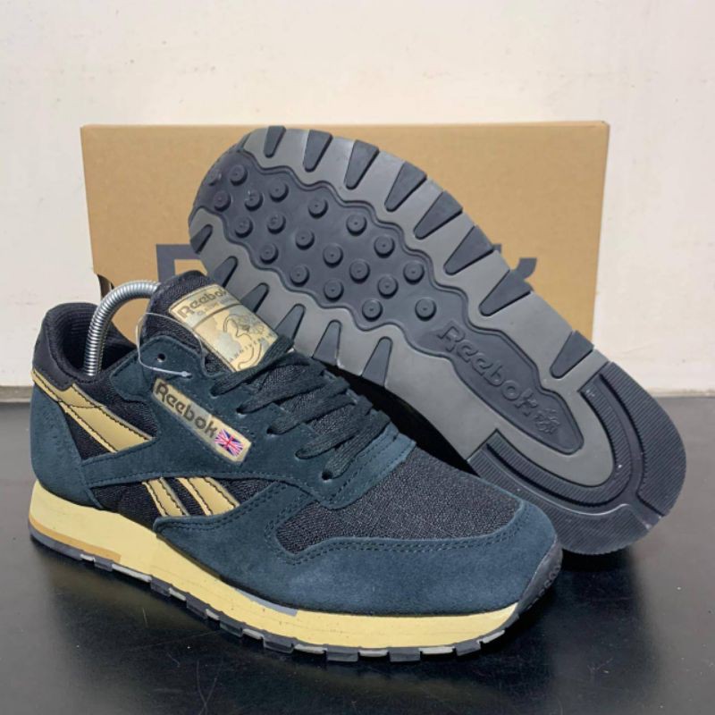 Reebok classic utility leather dark blue/khaki IMPORT