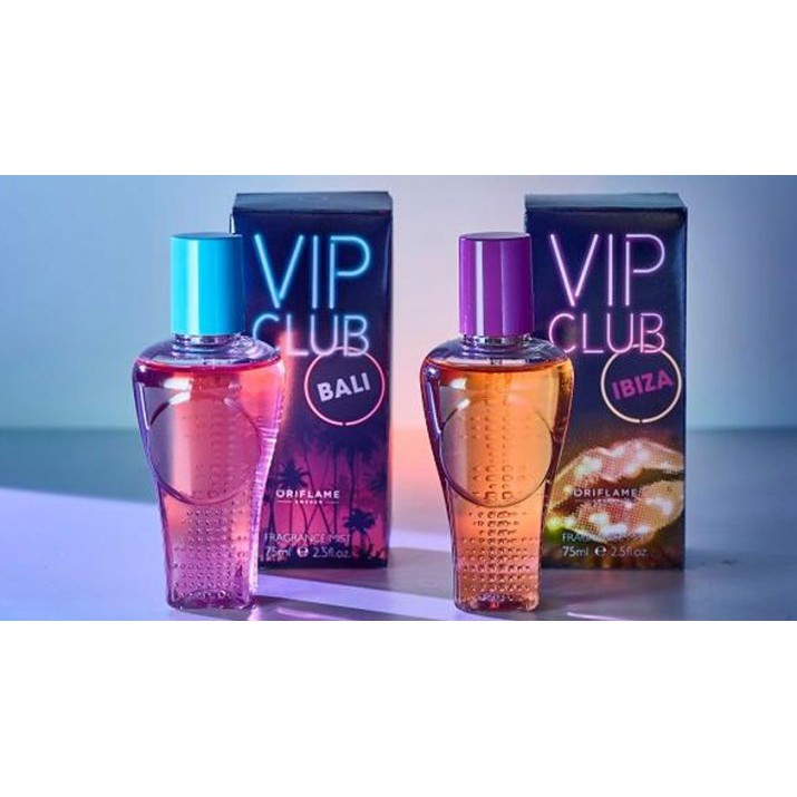 VIP Club Ibiza atau VIP Club Bali Parfum Body Mist Oriflame