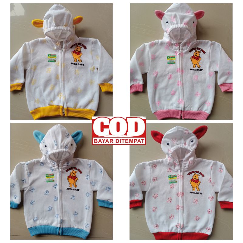 Jaket Bayi winie the pooh