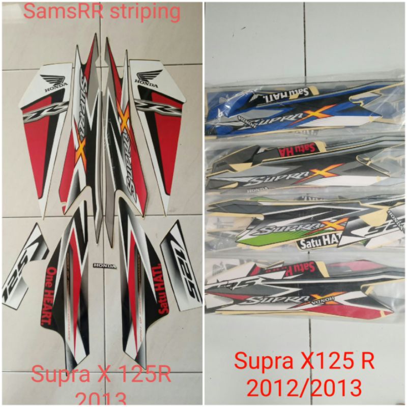 Striping SUPRA X 125 R 2013