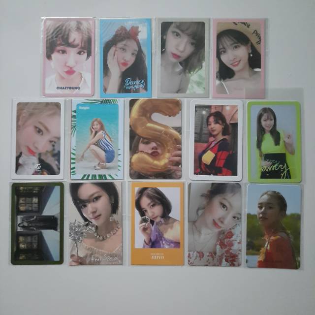 TWICE SIGNAL SUMMER NIGHTS YES OR YES THE YEAR OF YES FANCY FEEL SPECIAL MORE & MORE PHOTOCARD PC