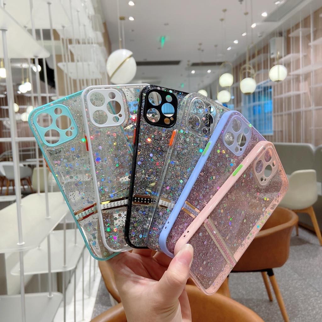 CASE GLITTER SAMSUNG A03S A22 4G A72 IPHONE XR 12 PRO 12 PRO MAX 13 13 PRO 13 PRO MAX OPPO A15 A74 4G A74 5G REALME C20 Y20 Y12S Y20 Y21S XIAOMI REDMI 10 REDMI 9T CASING GLITTER HARDCASE GLITTER