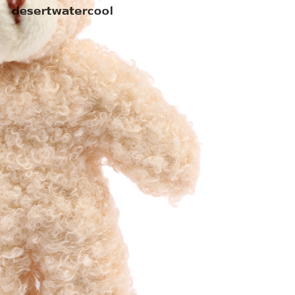 Deid 1pc Mainan Boneka Beruang 12cm Bahan Plush Untuk Hadiah Ulang Tahun