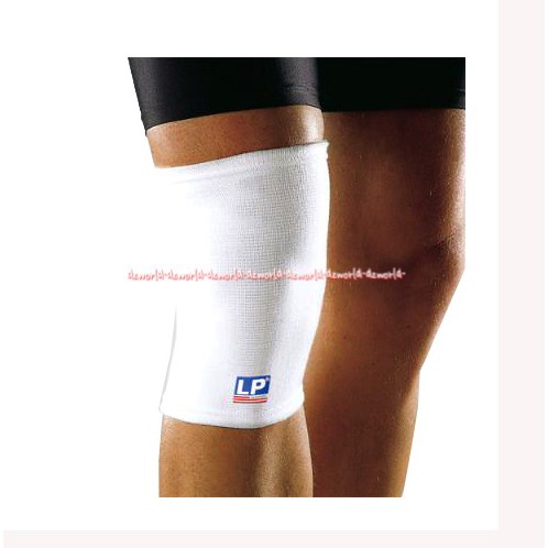 LP Support 601 Knee Support Alat Untuk Menyangga Lutut Cedera Terluka Warna Putih Lp Suport Deker Lutut Decker Bahan Kaus Kaos Lpsupport