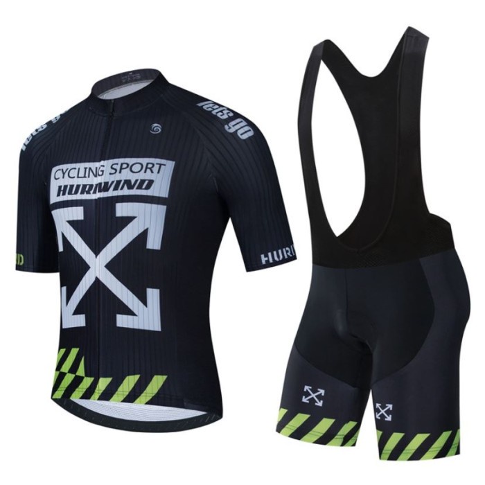 Jersey Set Sepeda Roadbike / MTP HURIWIND Motif A