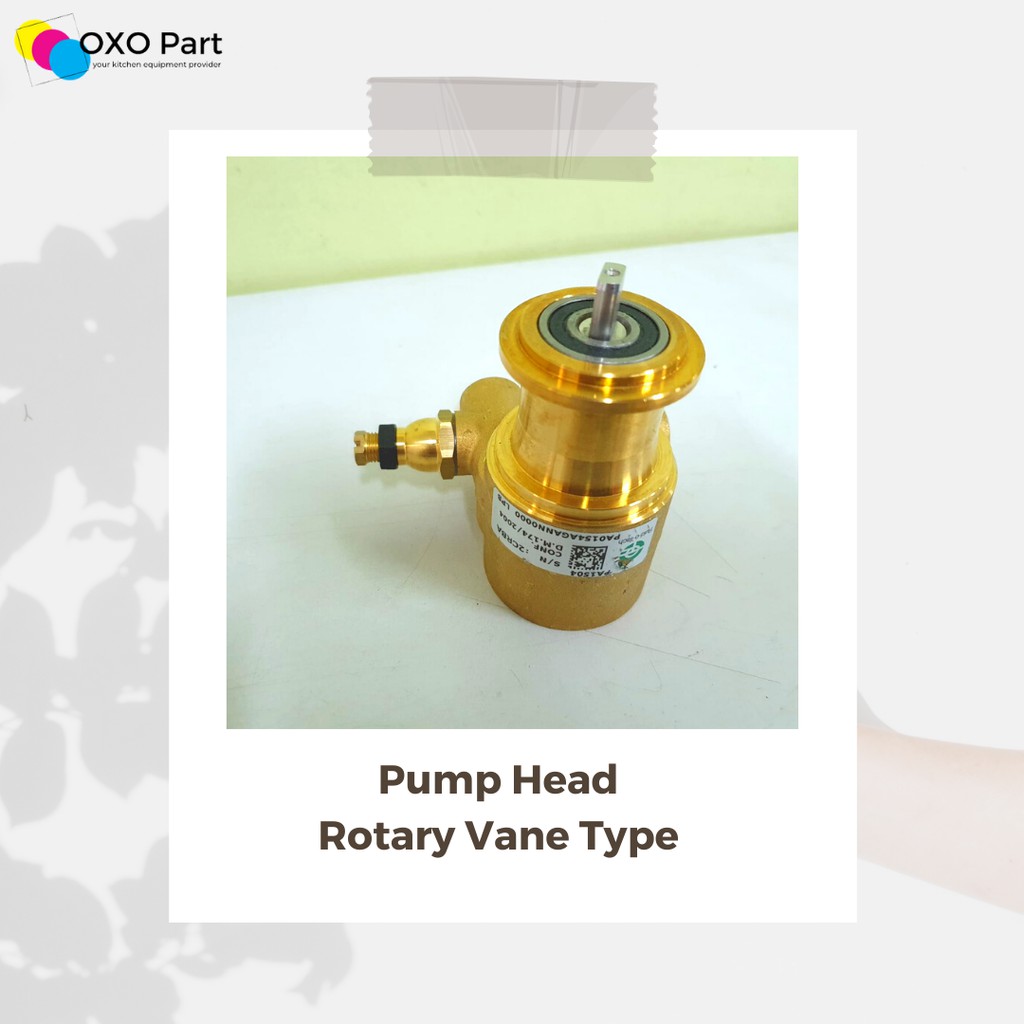 Jual Pump Head Rotary Vane Type untuk Mesin Kopi Espresso Jenis clamp Shopee Indonesia