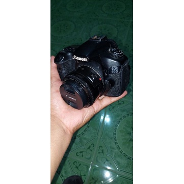 CANON 60D LENSA FIX 50mm mark ii MURAH