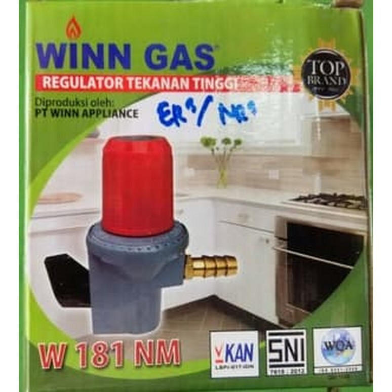 WINN Regulator Gas HP Tekanan Tinggi - WINN GAS regulator W 181 NM