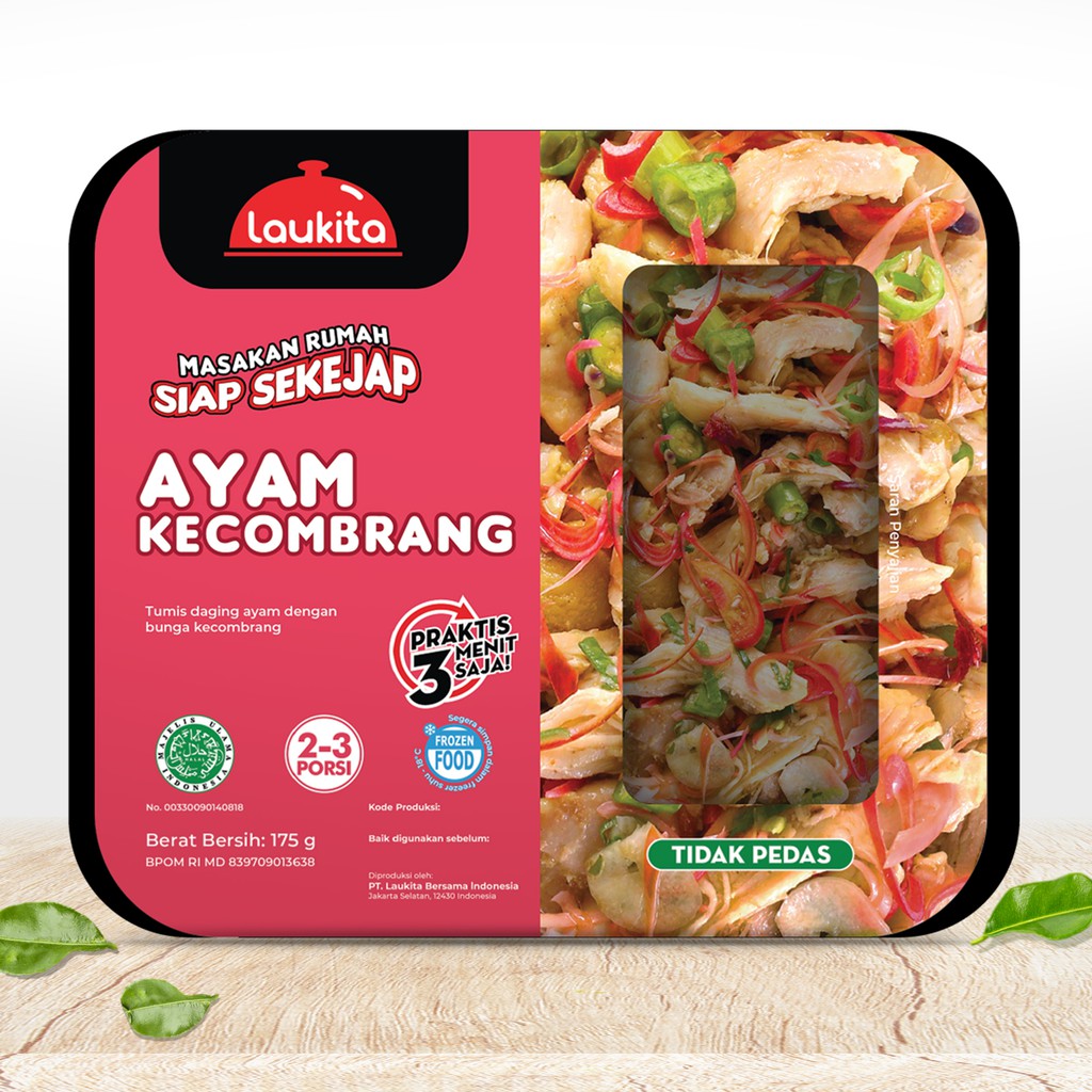 

Laukita Ayam Kecombrang 175gr